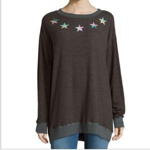 Wildfox Rainbow Star Road Trip Sweatshirt